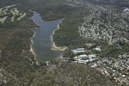 Aerial Image of MANLY RESERVOIR