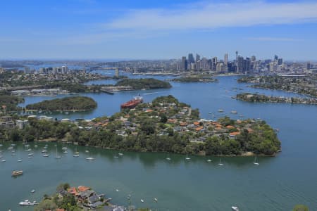 Aerial Image of GREENWICH TO SYDNEY CBD