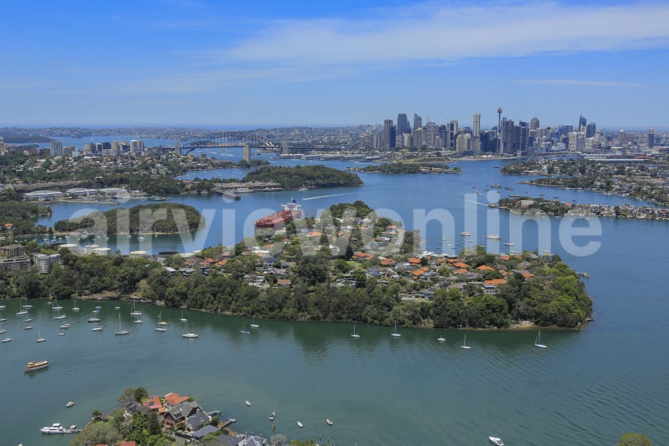 Aerial Image of Greenwich To Sydney CBD