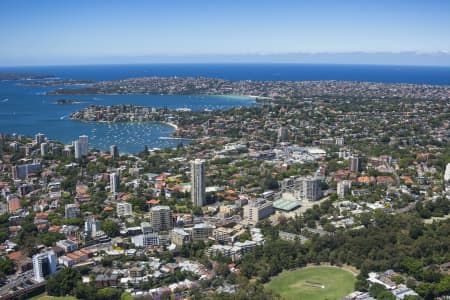 Aerial Image of DARLING POINT AND EDGECLIFF