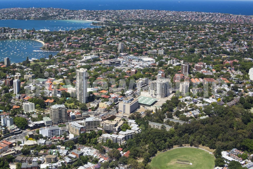 Aerial Image of Darling Point And Edgecliff