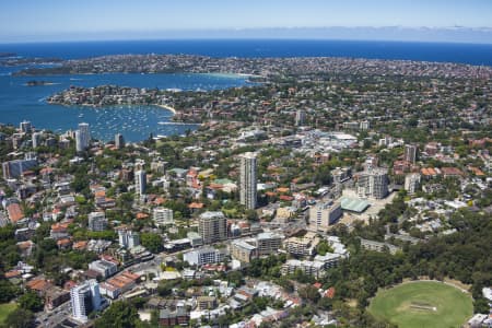 Aerial Image of DARLING POINT AND EDGECLIFF