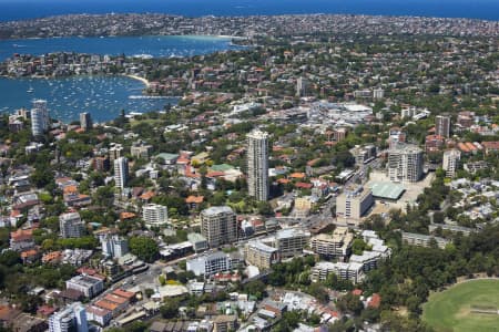 Aerial Image of DARLING POINT AND EDGECLIFF