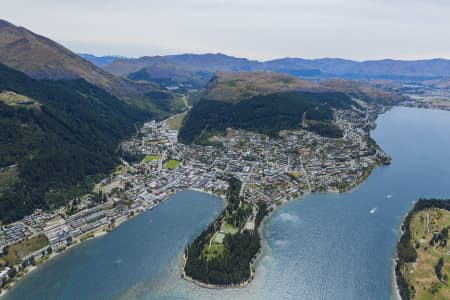 Aerial Image of QUEENSTOWN AND FRANKTON