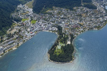 Aerial Image of QUEENSTOWN AND FRANKTON