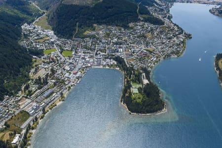 Aerial Image of QUEENSTOWN AND FRANKTON