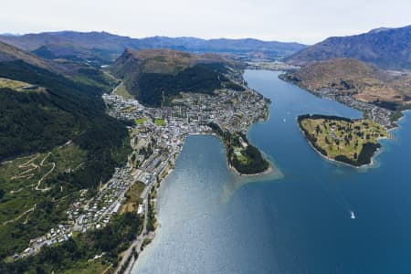 Aerial Image of QUEENSTOWN AND FRANKTON