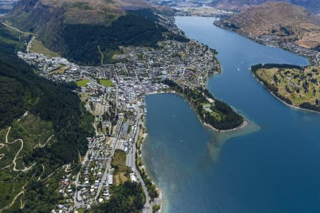 Aerial Image of QUEENSTOWN AND FRANKTON