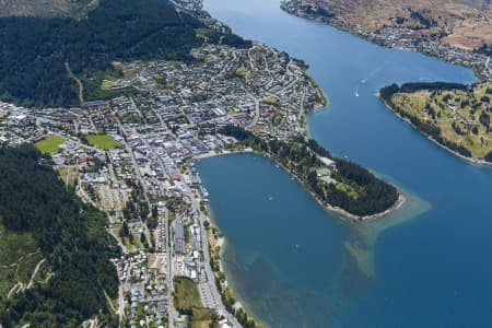 Aerial Image of QUEENSTOWN AND FRANKTON