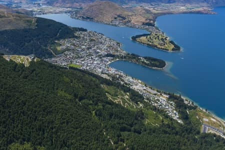 Aerial Image of QUEENSTOWN AND FRANKTON