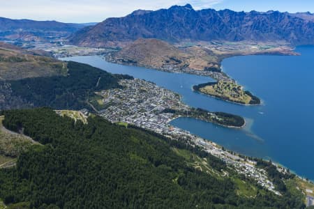 Aerial Image of QUEENSTOWN AND FRANKTON