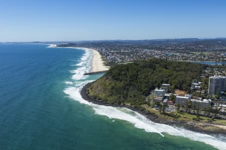 Aerial Image of BURLEIGH HEADS