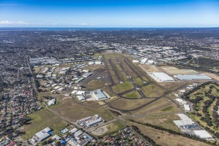 Aerial Image of BANKSTOWN AIRPORT