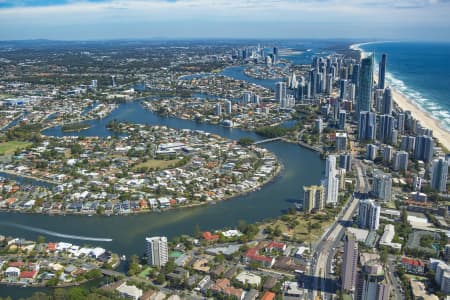 Aerial Image of SURFERS PARADISE