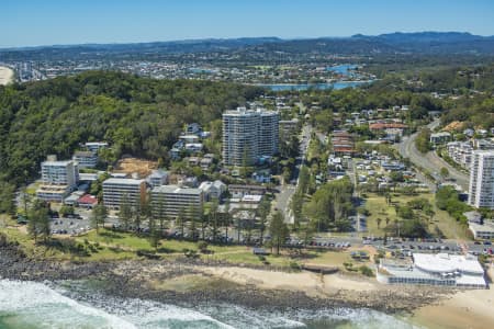 Aerial Image of BURLEIGH HEADS