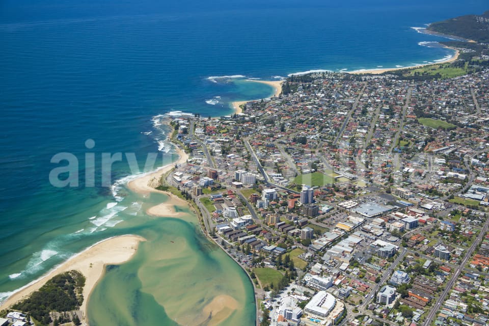 Aerial Image of Marine Parade, The Entrance