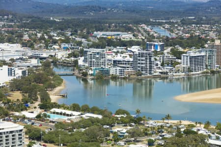 Aerial Image of MAROOCHYDORE, QUEENSLAND