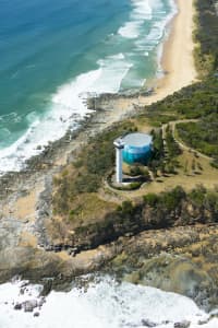 Aerial Image of POINT CARTWRIGHT LIGHTHOUSE