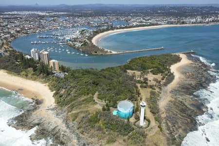 Aerial Image of POINT CARTWRIGHT LIGHTHOUSE