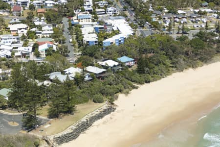 Aerial Image of DICKY BEACH AND CURRIMUNDI, SUNSHINE COAST QUEENSLAND