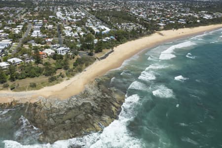 Aerial Image of DICKY BEACH AND CURRIMUNDI, SUNSHINE COAST QUEENSLAND