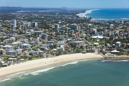 Aerial Image of KINGS BEACH CALOUNDRA