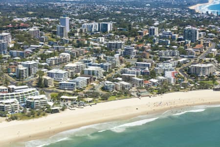 Aerial Image of KINGS BEACH CALOUNDRA