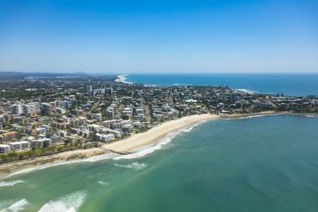 Aerial Image of KINGS BEACH CALOUNDRA