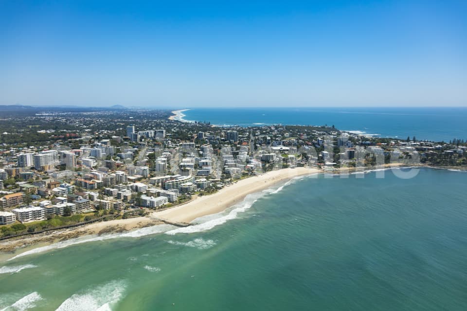 Aerial Image of Kings Beach Caloundra