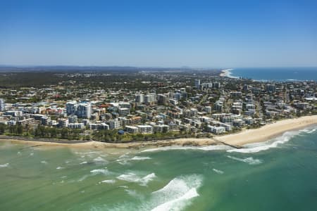 Aerial Image of KINGS BEACH CALOUNDRA