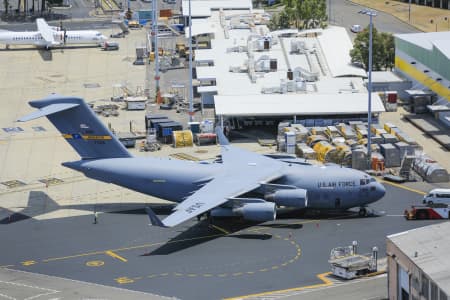 Aerial Image of BOEING C-17 GLOBEMASTER III