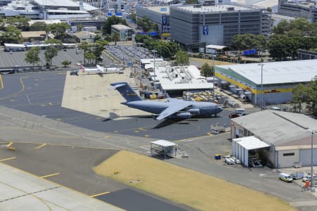 Aerial Image of BOEING C-17 GLOBEMASTER III
