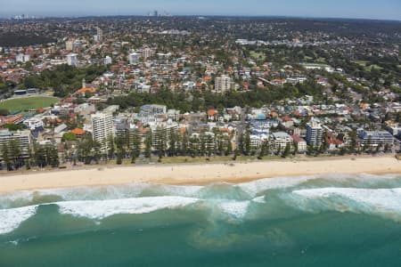 Aerial Image of MANLY BEACH