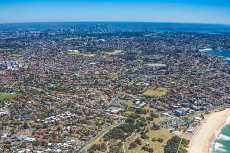 Aerial Image of MAROUBRA TO THE CBD