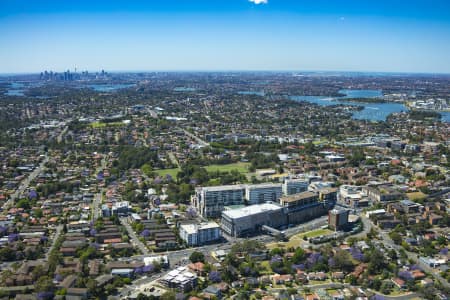 Aerial Image of TOP RYDE SHOPPING CENTRE AND SURROUNDS