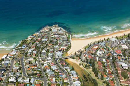 Aerial Image of QUEENSCLIFF, FRESHWATER & MANLY