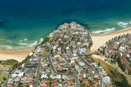 Aerial Image of QUEENSCLIFF, FRESHWATER & MANLY