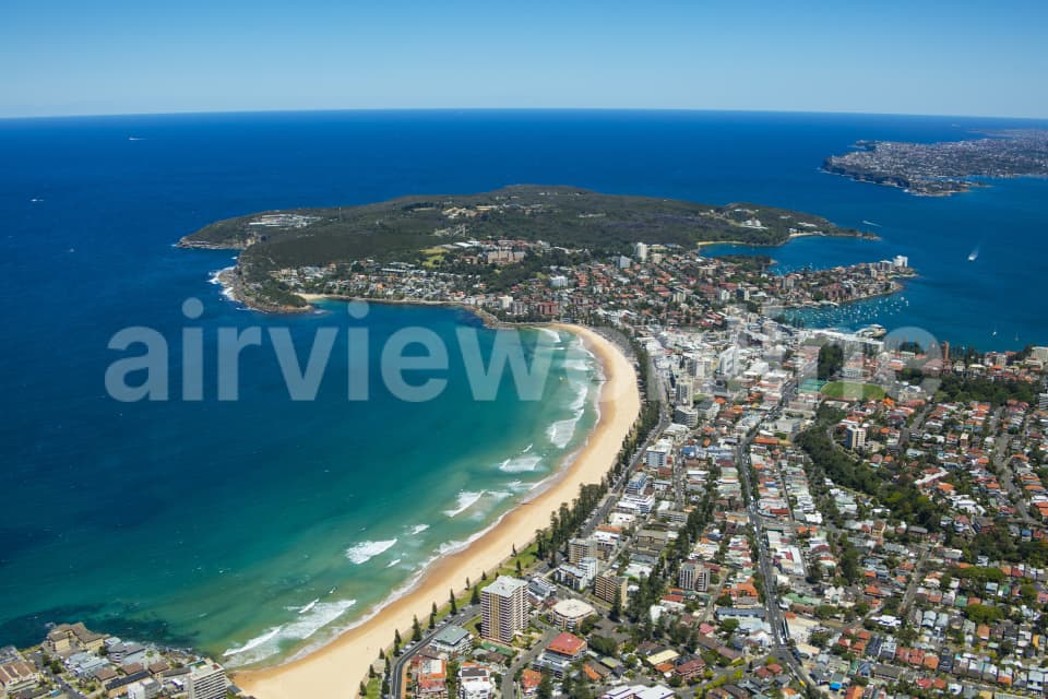 Aerial Image of Queenscliff & Manly
