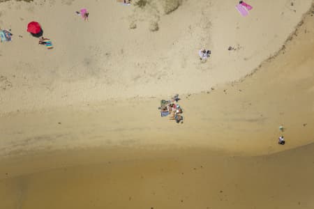 Aerial Image of COLLINS FLAT BEACH, MANLY