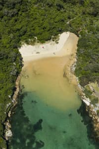 Aerial Image of COLLINS FLAT BEACH, MANLY