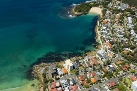 Aerial Image of SHELLY BEACH IN ICONIC MANLY