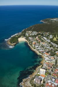 Aerial Image of SHELLY BEACH IN ICONIC MANLY