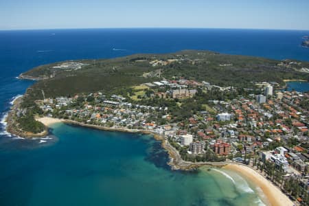 Aerial Image of SHELLY BEACH IN ICONIC MANLY