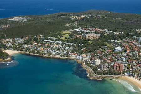 Aerial Image of SHELLY BEACH IN ICONIC MANLY