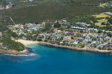 Aerial Image of SHELLY BEACH IN ICONIC MANLY