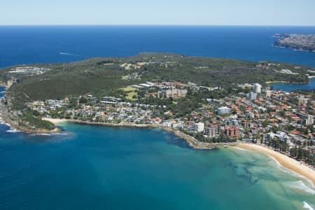 Aerial Image of SHELLY BEACH IN ICONIC MANLY