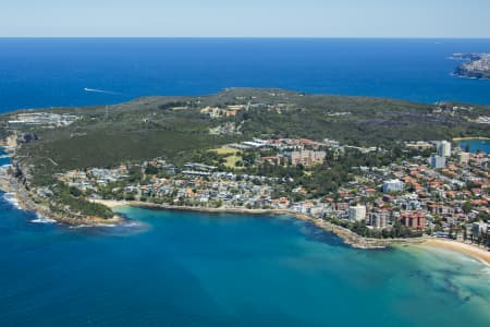 Aerial Image of SHELLY BEACH IN ICONIC MANLY