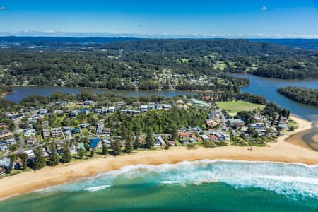 Aerial Image of AVOCA BEACH