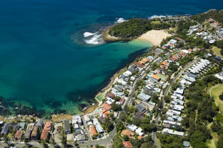 Aerial Image of SHELLY BEACH, MANLY