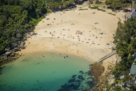 Aerial Image of SHELLY BEACH, MANLY